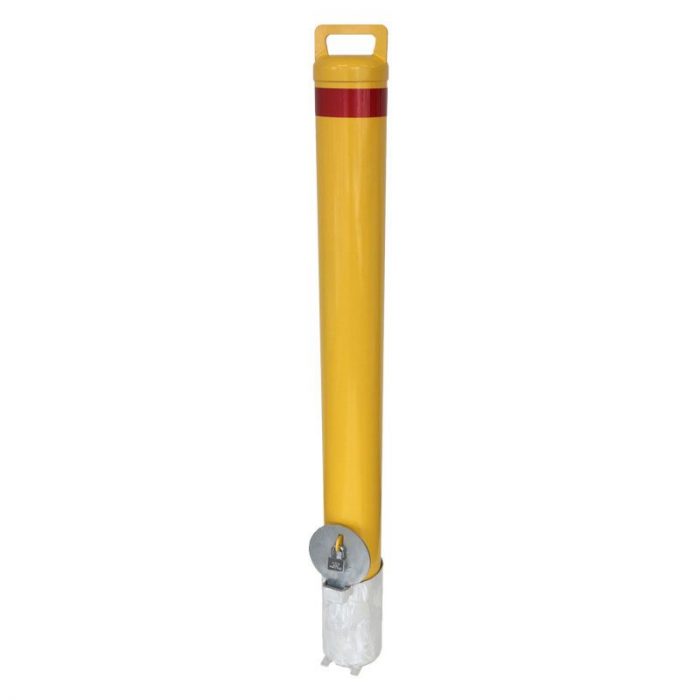 Safety Yellow Removable Bollard - 140mmx1200mm