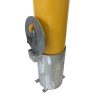 Safety Yellow Removable Bollard - 140mmx1200mm