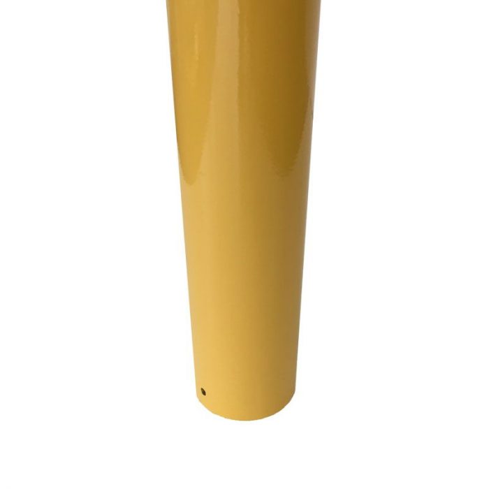 90x900mm safety yellow unground bollard